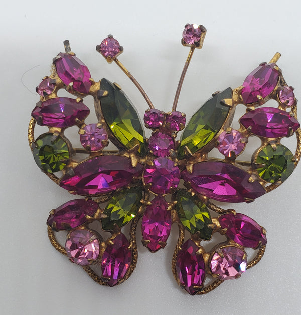 Regicy Butterfly pin and Earing