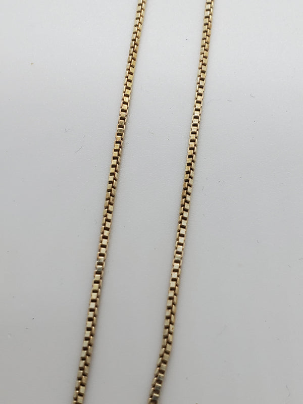 Silver Chain with gold  Plating #1