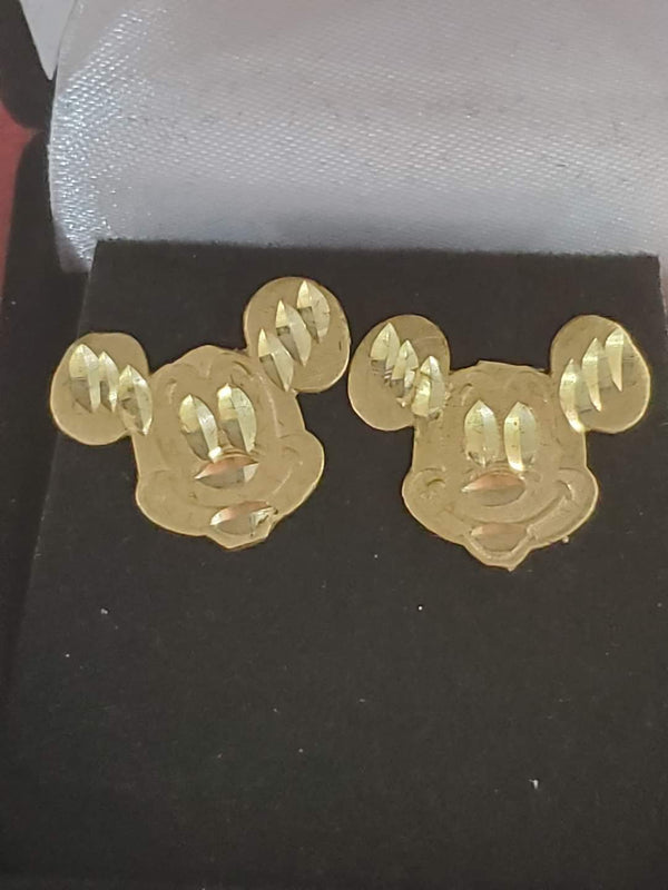 10k Gold Mickey Mouse earing