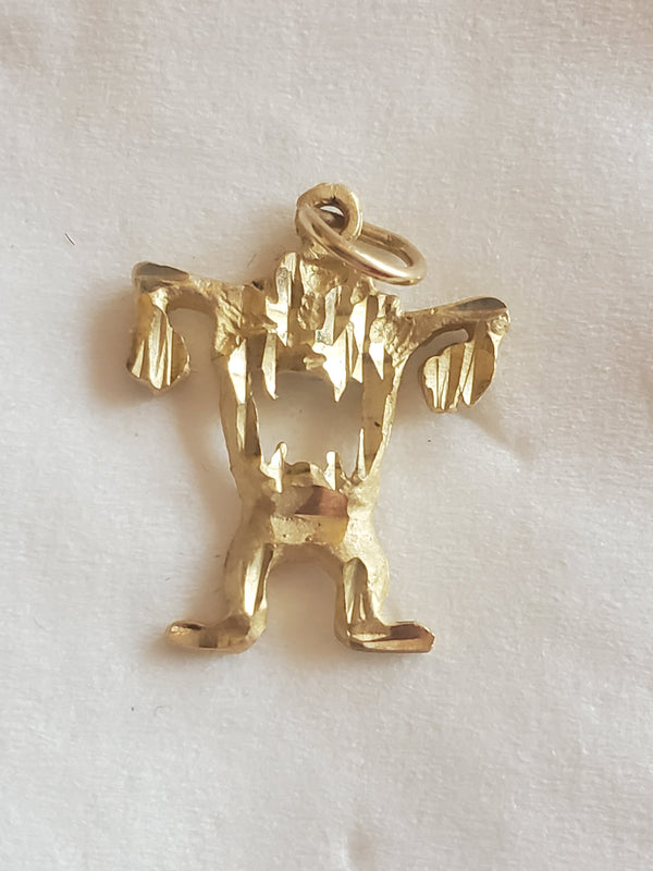 Gold Charm of  Taz