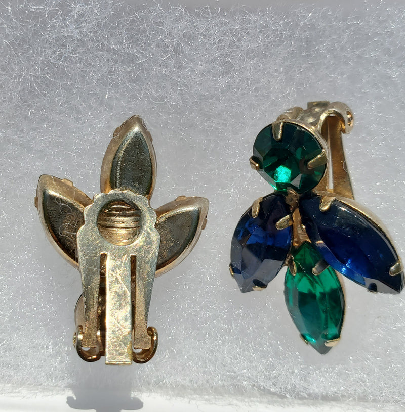 Vintage pin & earing set