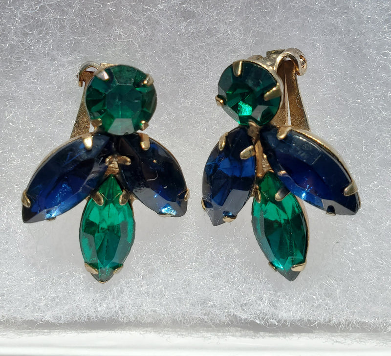 Vintage pin & earing set